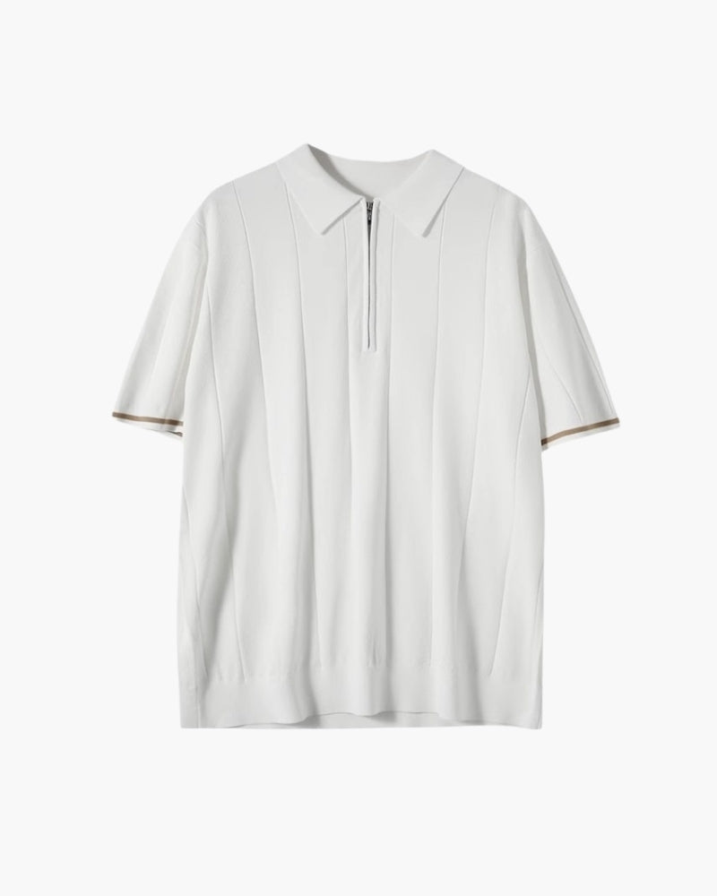Signature-Poloshirt mit Kontrastbesatz
