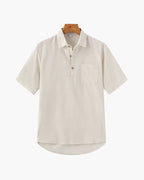 Sylt Leinen-Poloshirt