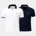 RL Slim-Fit-Hemden-Duo aus Baumwollmix – 1 kaufen, 1 gratis