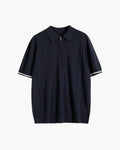 Signature-Poloshirt mit Kontrastbesatz