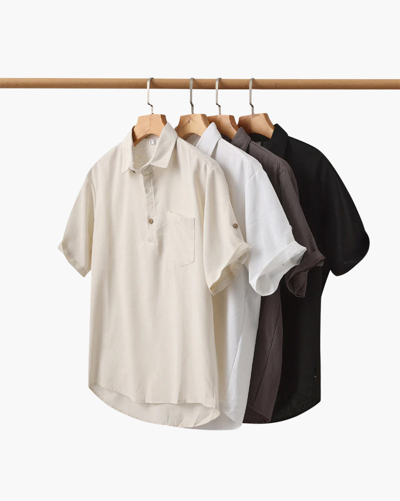 Sylt Leinen-Poloshirt