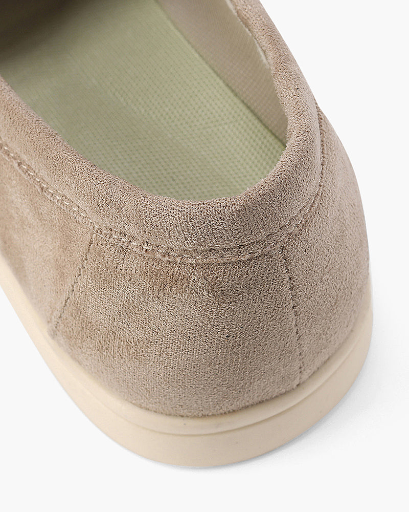 Wildleder-Slipper