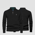 RL Strickpullover mit Reißverschlusskragen