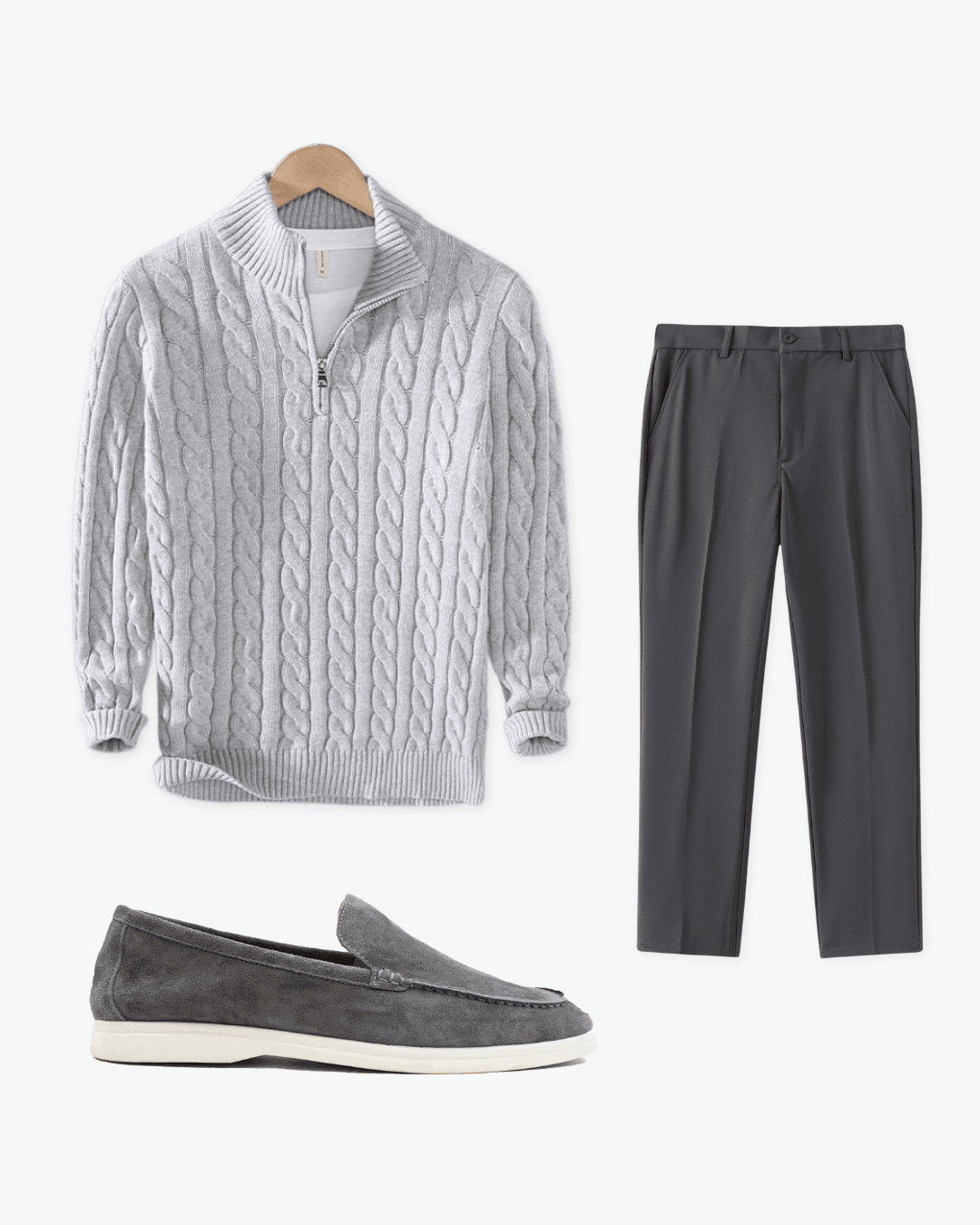 Herren-Look 14 – Sturmgrau