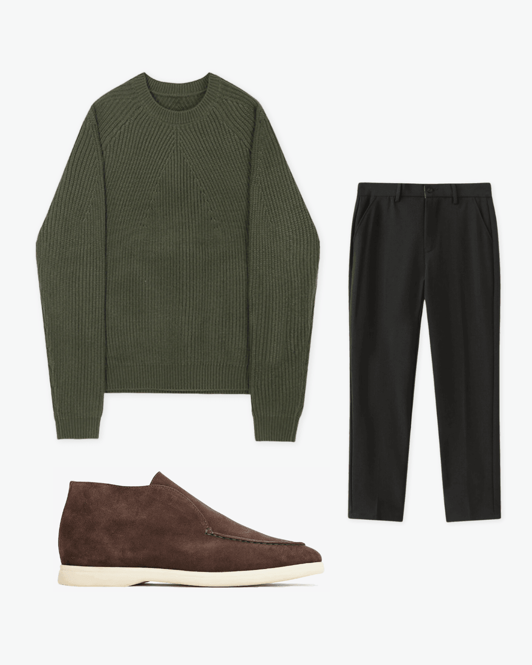 Herren-Look 16 – Olivgrün