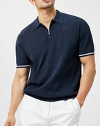 Signature-Poloshirt mit Kontrastbesatz