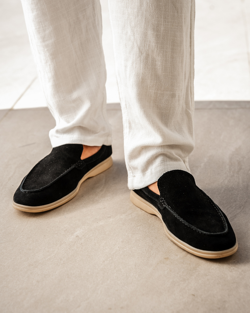Premium-Wildleder-Slipper