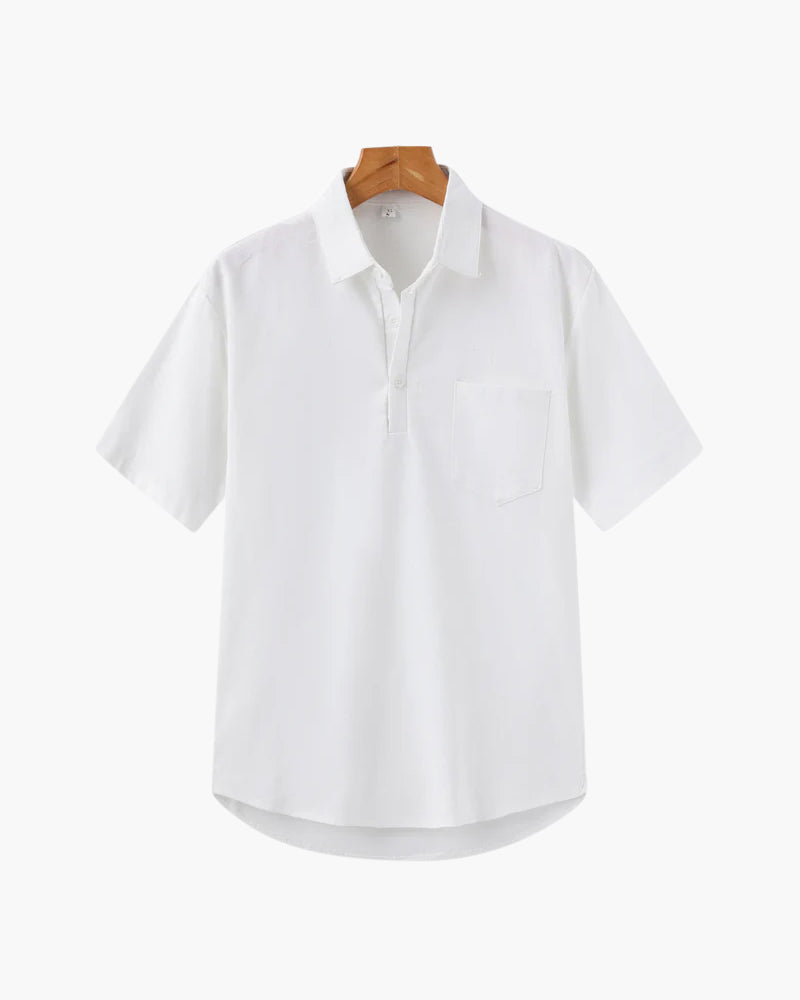 Sylt Leinen-Poloshirt