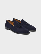 Baden Wildleder-Loafer mit Quasten