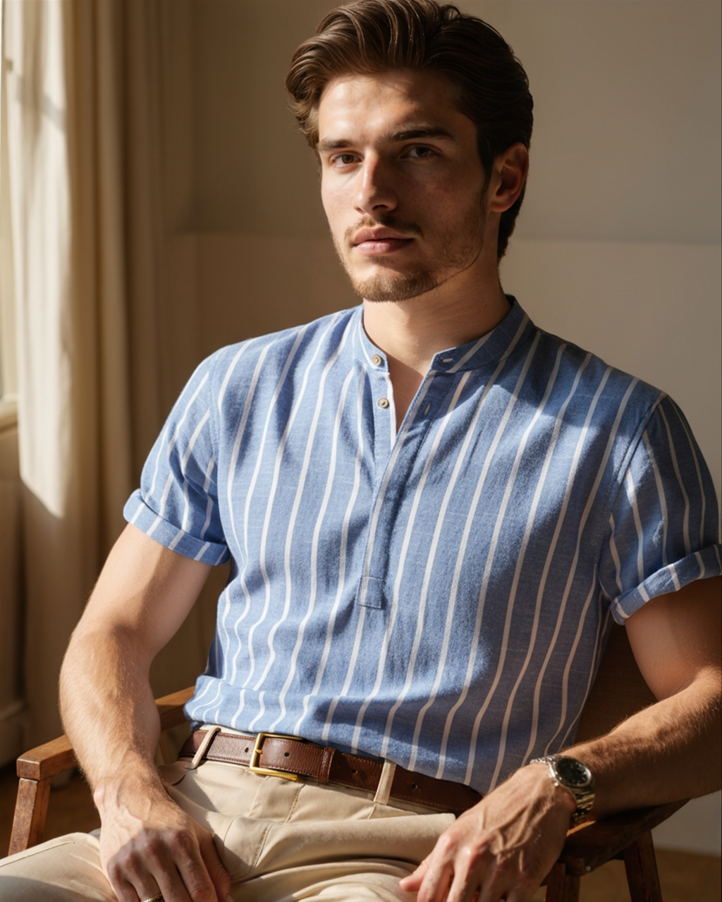 Alster Marine-Poloshirt