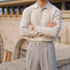Rheingau Strick-Polopullover