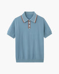 Baden Strickpoloshirt