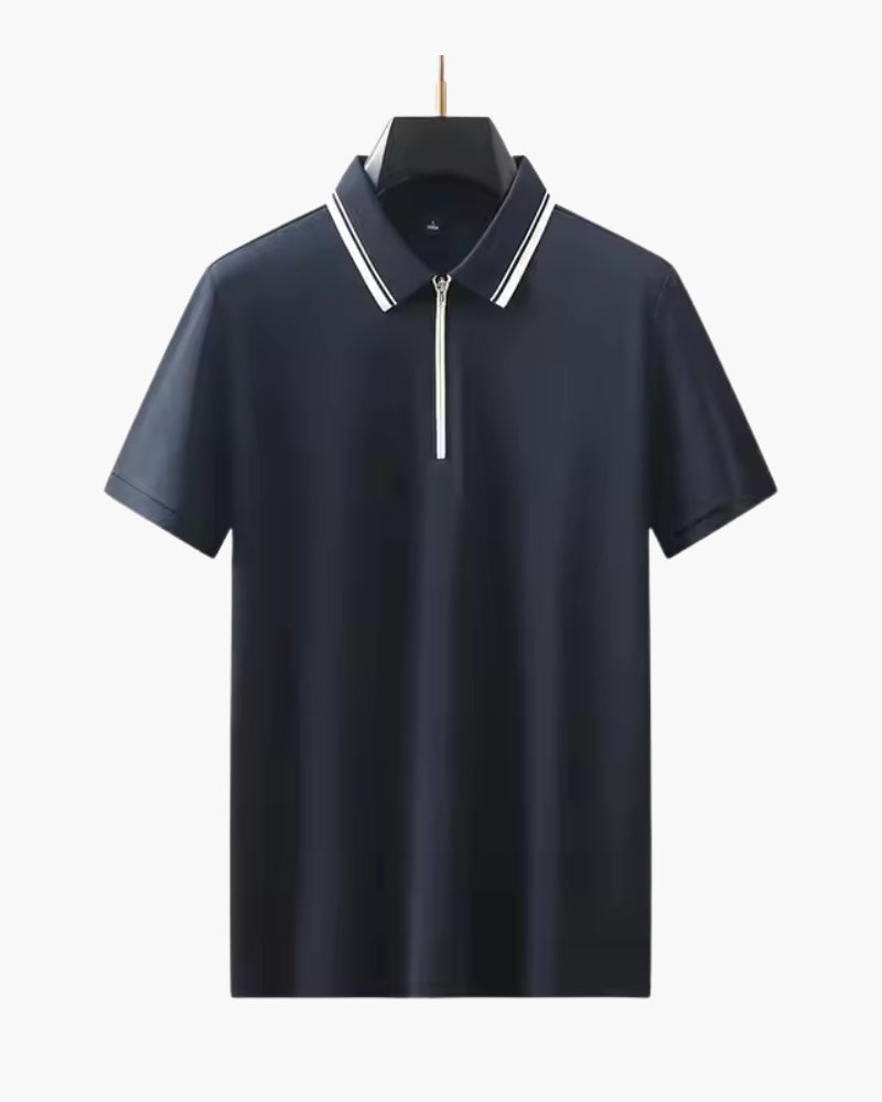 Kronberg Poloshirt mit Reißverschluss
