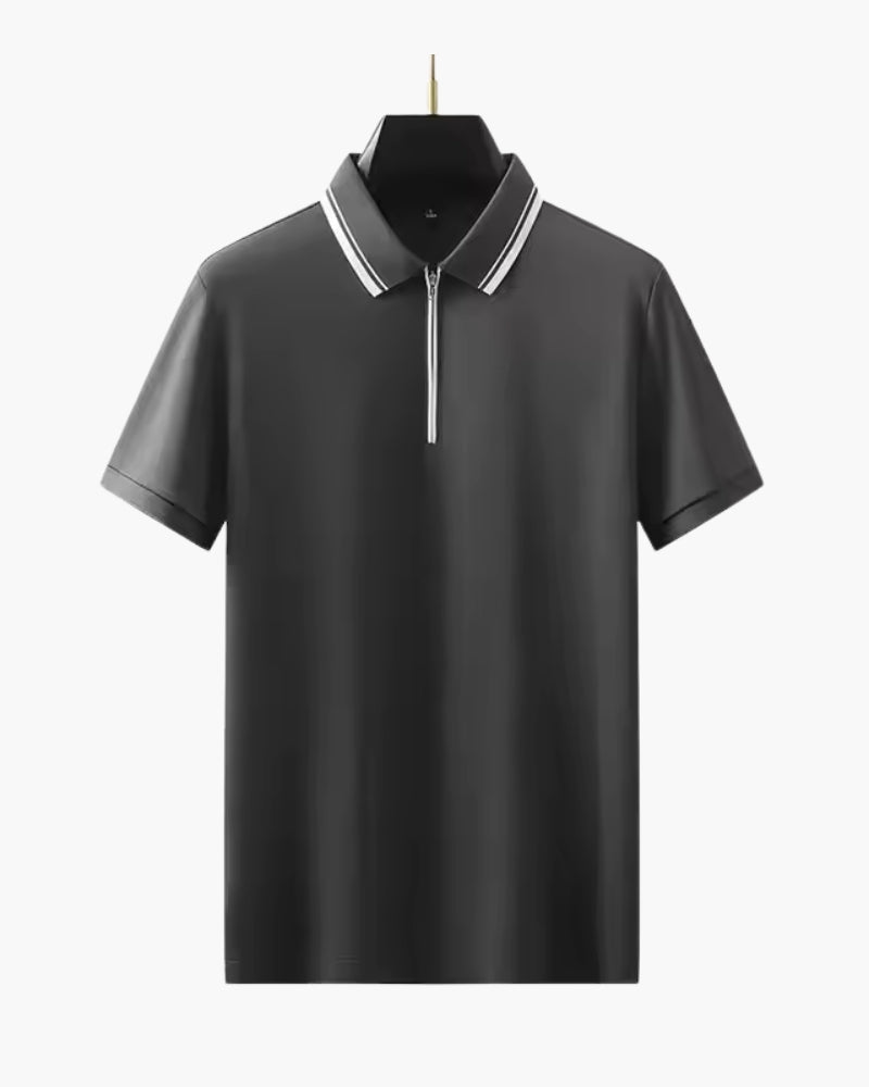 Kronberg Poloshirt mit Reißverschluss