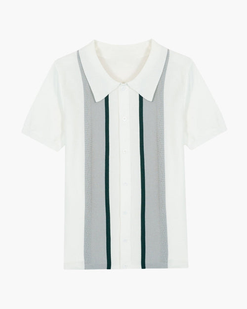 Alster Strickpoloshirt