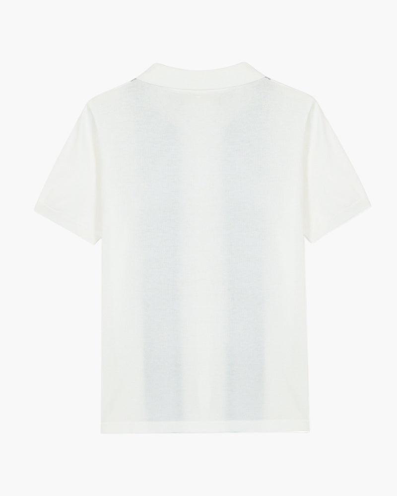 Alster Strickpoloshirt
