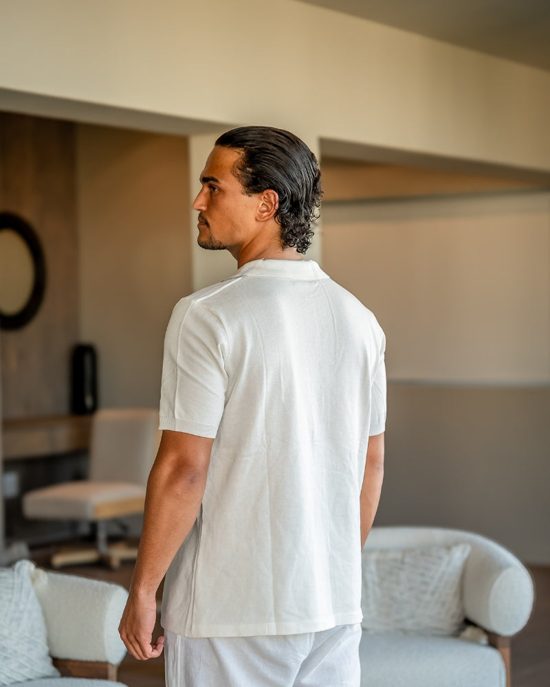 Alster Strickpoloshirt