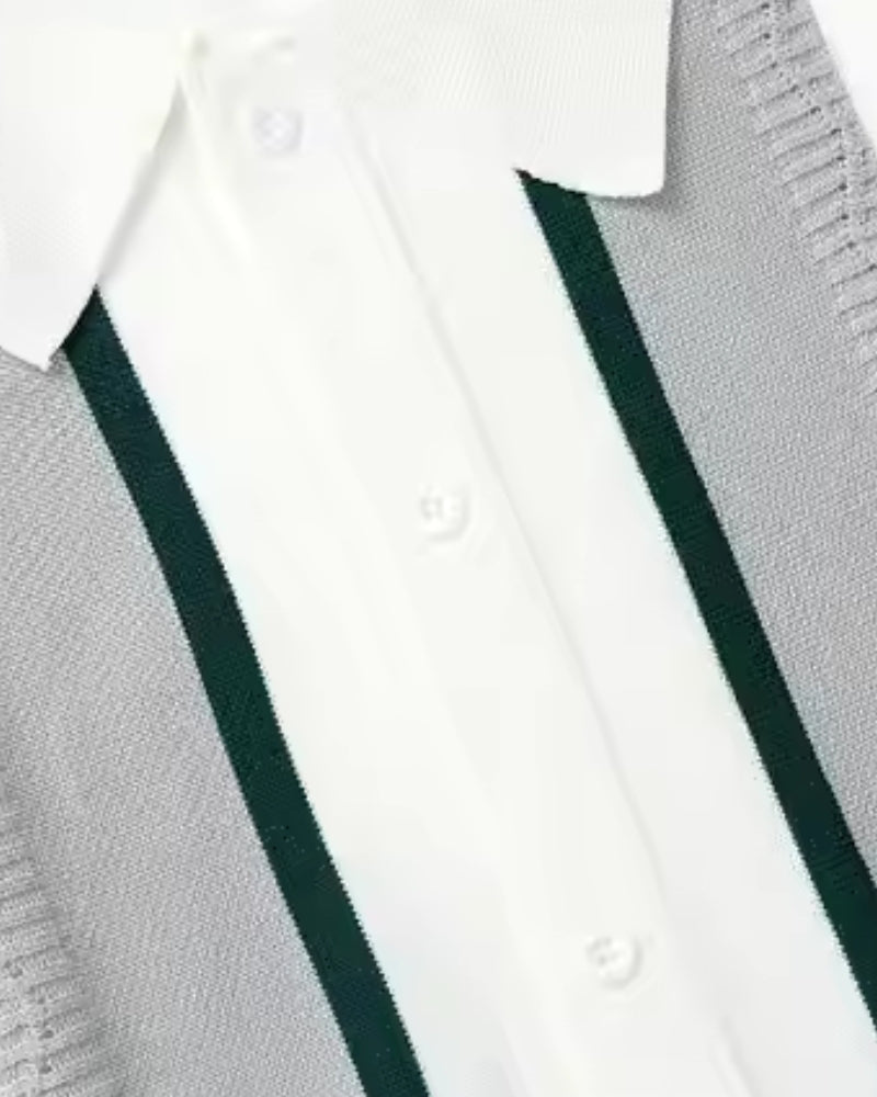 Alster Strickpoloshirt
