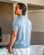 Baden Strickpoloshirt