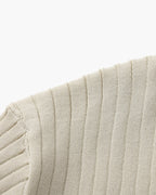 Premium-Poloshirt aus Rippstrick