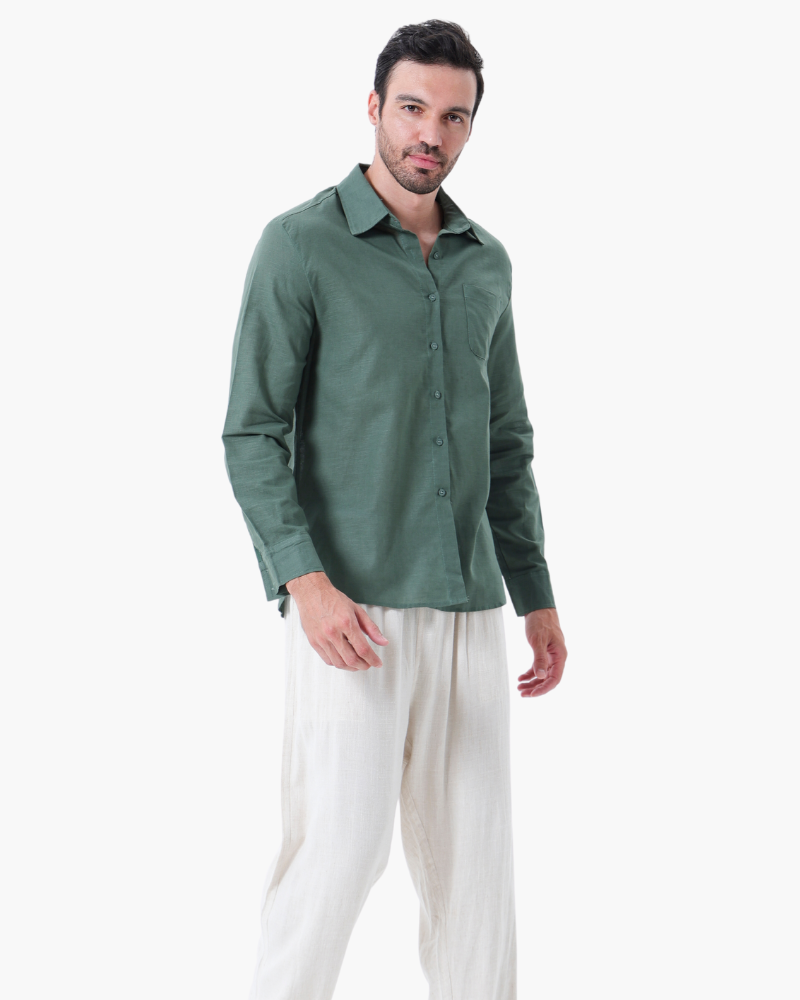 Lübeck Leinen-Set mit Langarmshirt