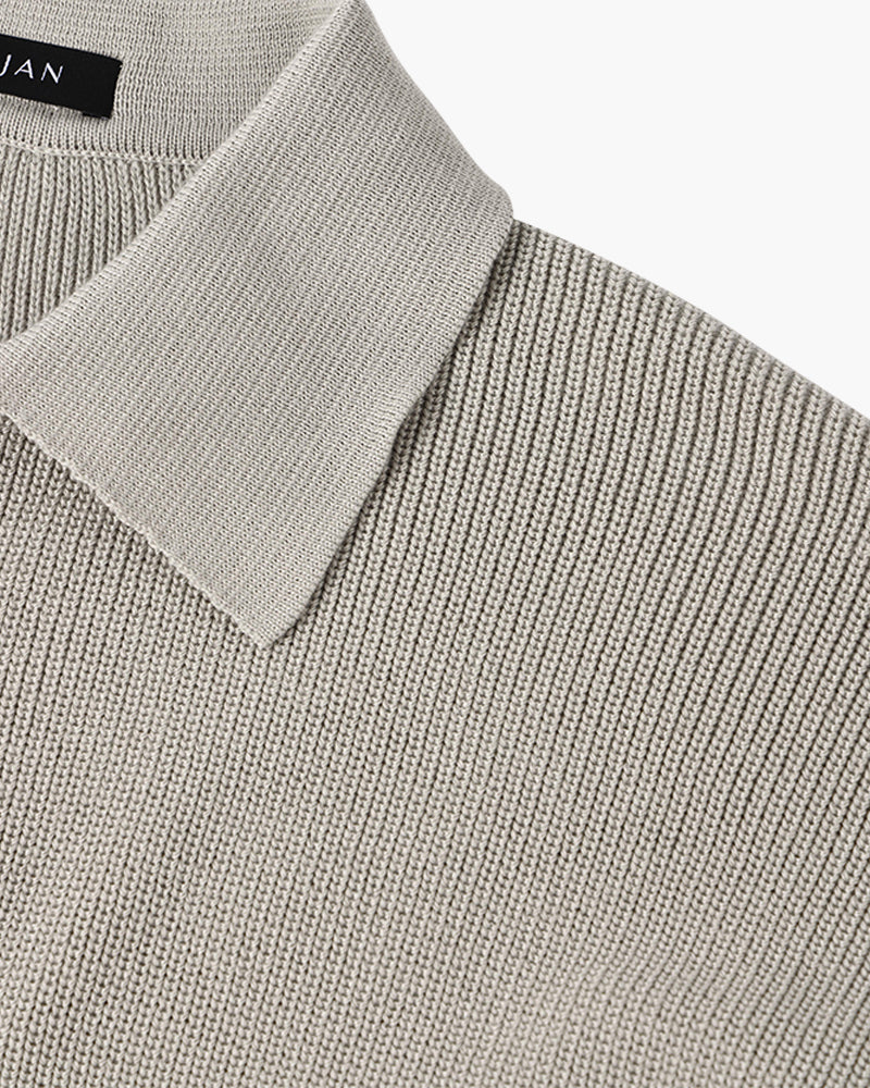 Taunus Strickpullover mit Reißverschluss