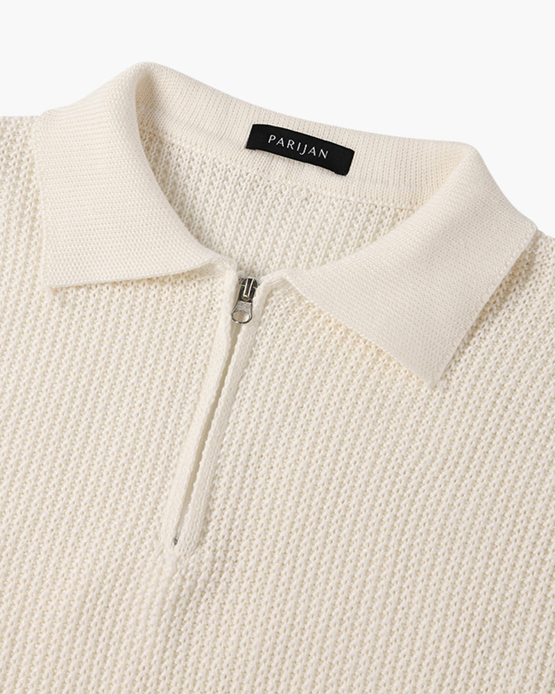 Grünwald Strickpullover mit Reißverschluss