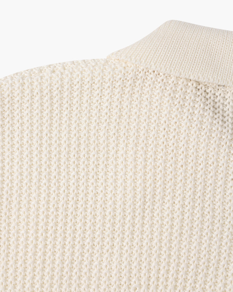 Grünwald Strickpullover mit Reißverschluss