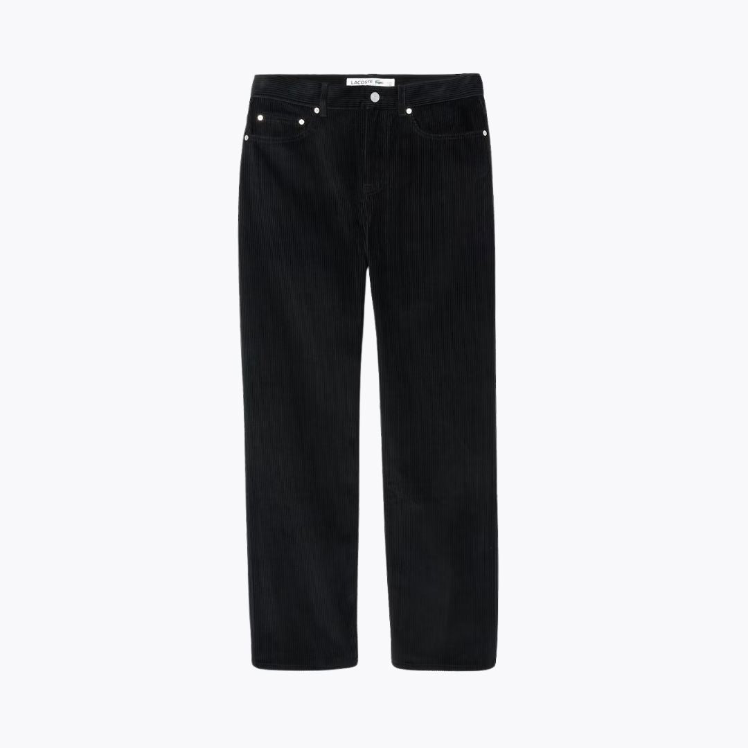 LC 5-Pocket-Velourhose in Straight Fit