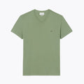 LC Leichtes Pima-Baumwoll-T-Shirt mit V-Ausschnitt