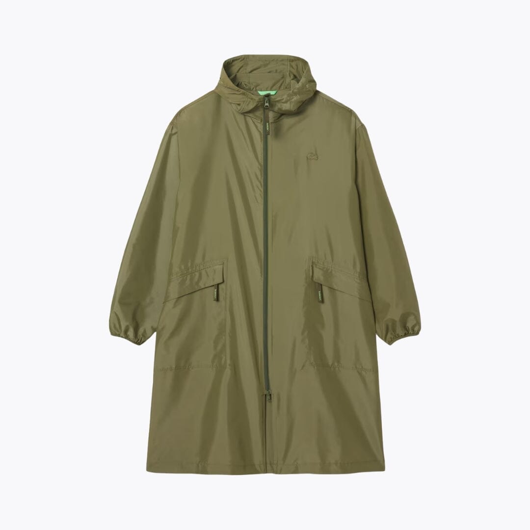 LC Langer packbarer wasserabweisender Parka