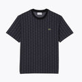 LC Jersey-T-Shirt mit Monogramm