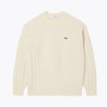 LC Wollpullover in Relaxed Fit mit Patchwork-Effekt