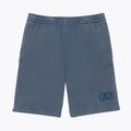 LC Baumwollfleece-Shorts mit Washed-Effekt