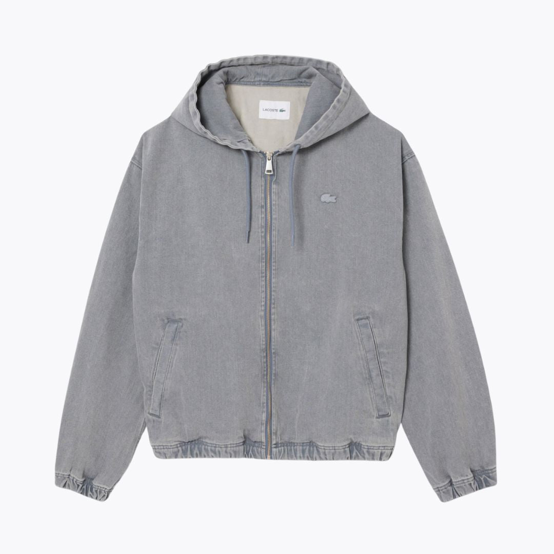 LC Denim-Kapuzenjacke mit Washed-Effekt