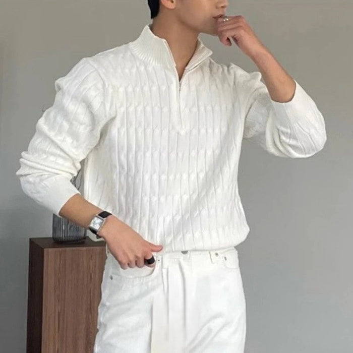 Kronberg Half-Zip-Strickpullover