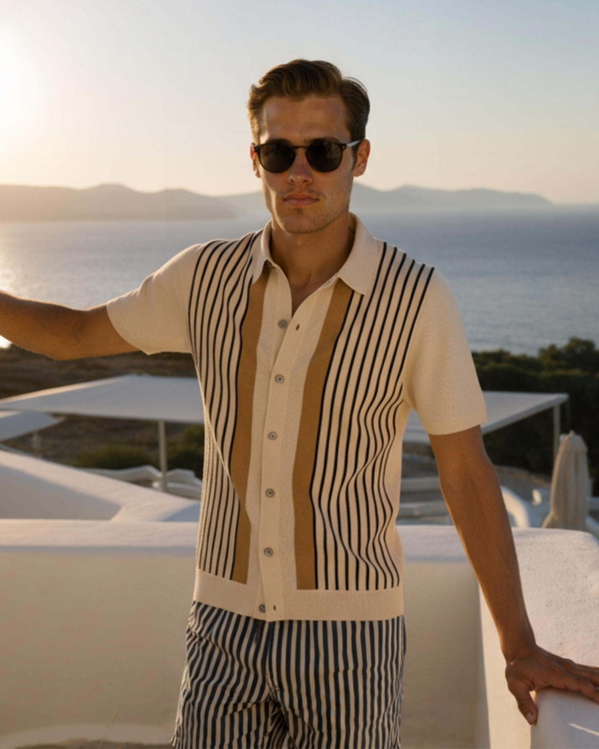 Kronberg Strickpoloshirt