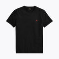 RL Tailliertes Baumwoll-T-Shirt mit Rundhalsausschnitt