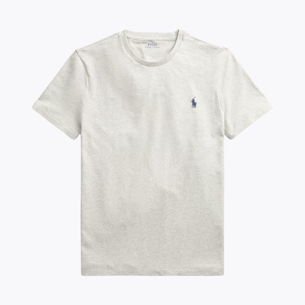 RL Tailliertes Baumwoll-T-Shirt mit Rundhalsausschnitt