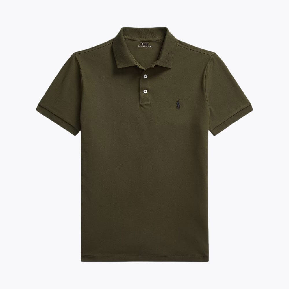 RL Slim-Fit-Hemd mit Kragen aus Stretch-Baumwolle