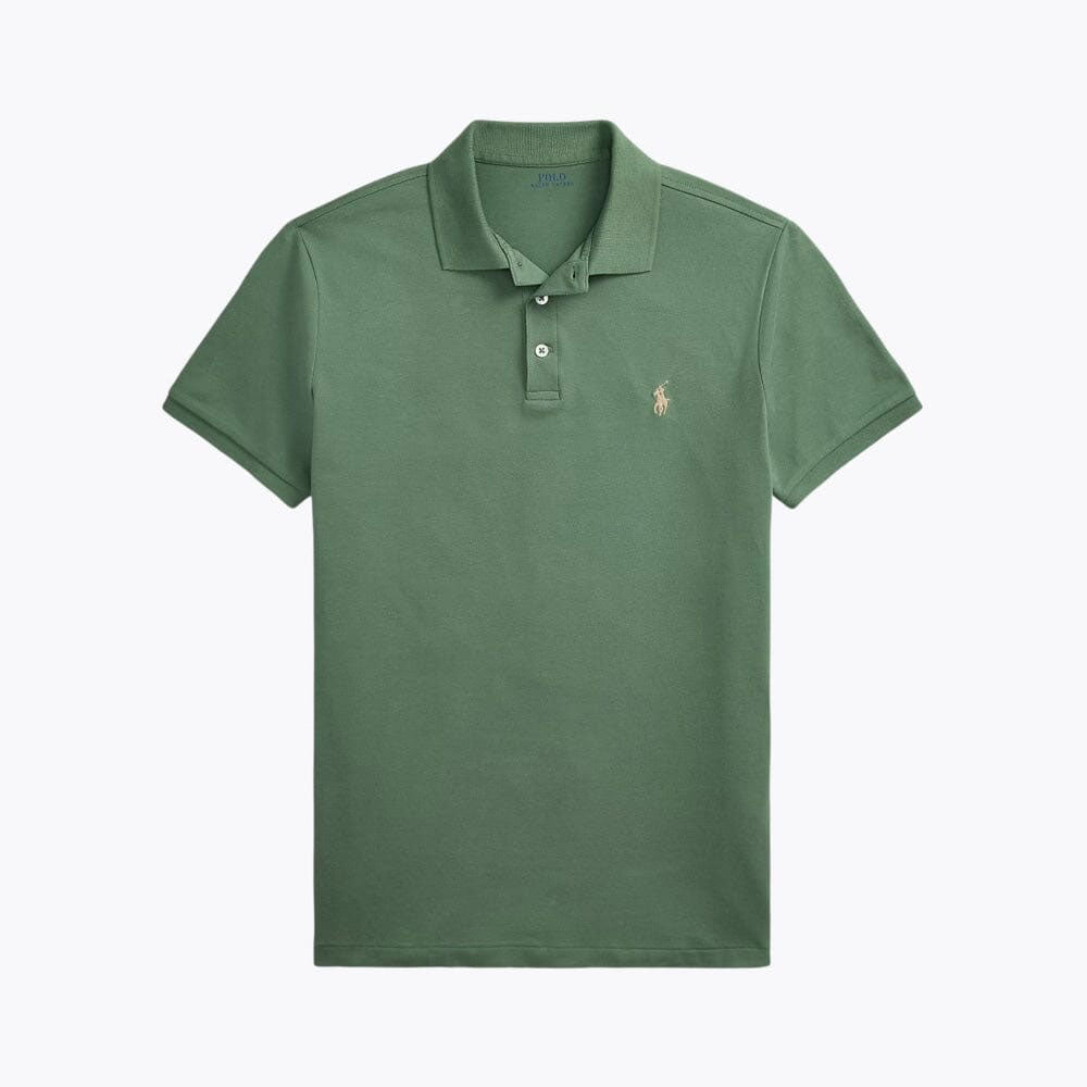 RL Slim-Fit-Hemd mit Kragen aus Stretch-Baumwolle