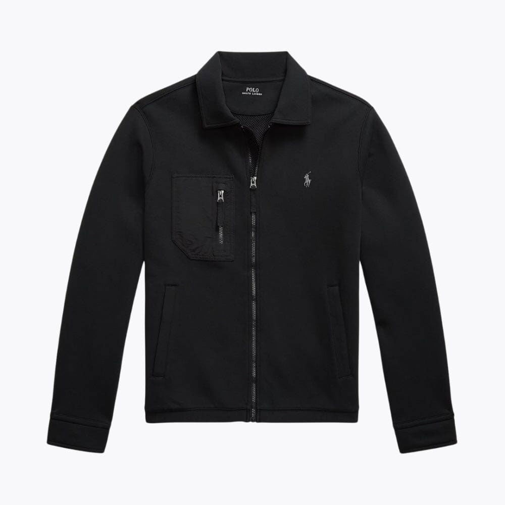 RL Baumwollmix-Jacke mit Reißverschluss