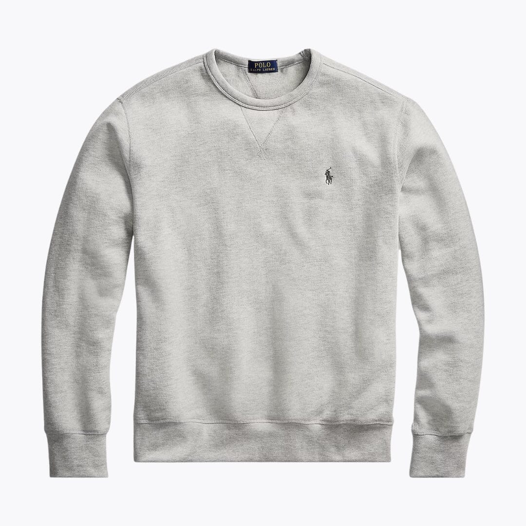 RL Fleece-Sweatshirt mit Rundhalsausschnitt