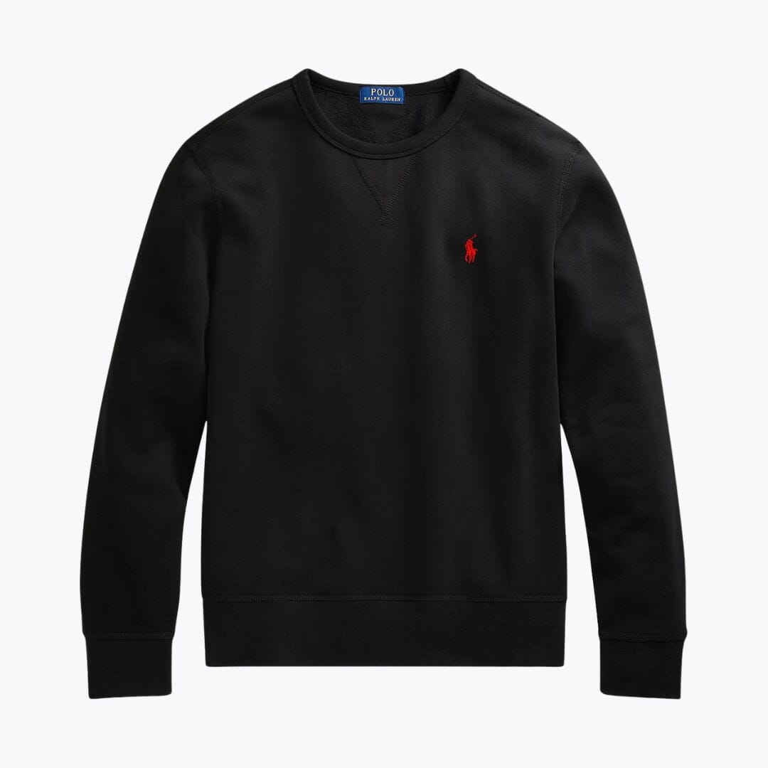 RL Fleece-Sweatshirt mit Rundhalsausschnitt