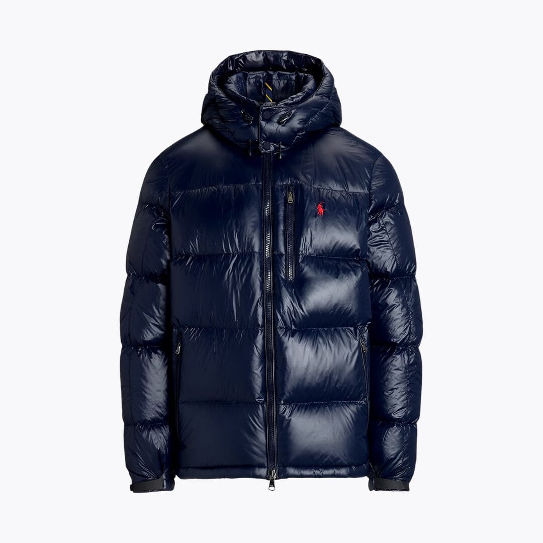 RL Glänzende Daunenjacke