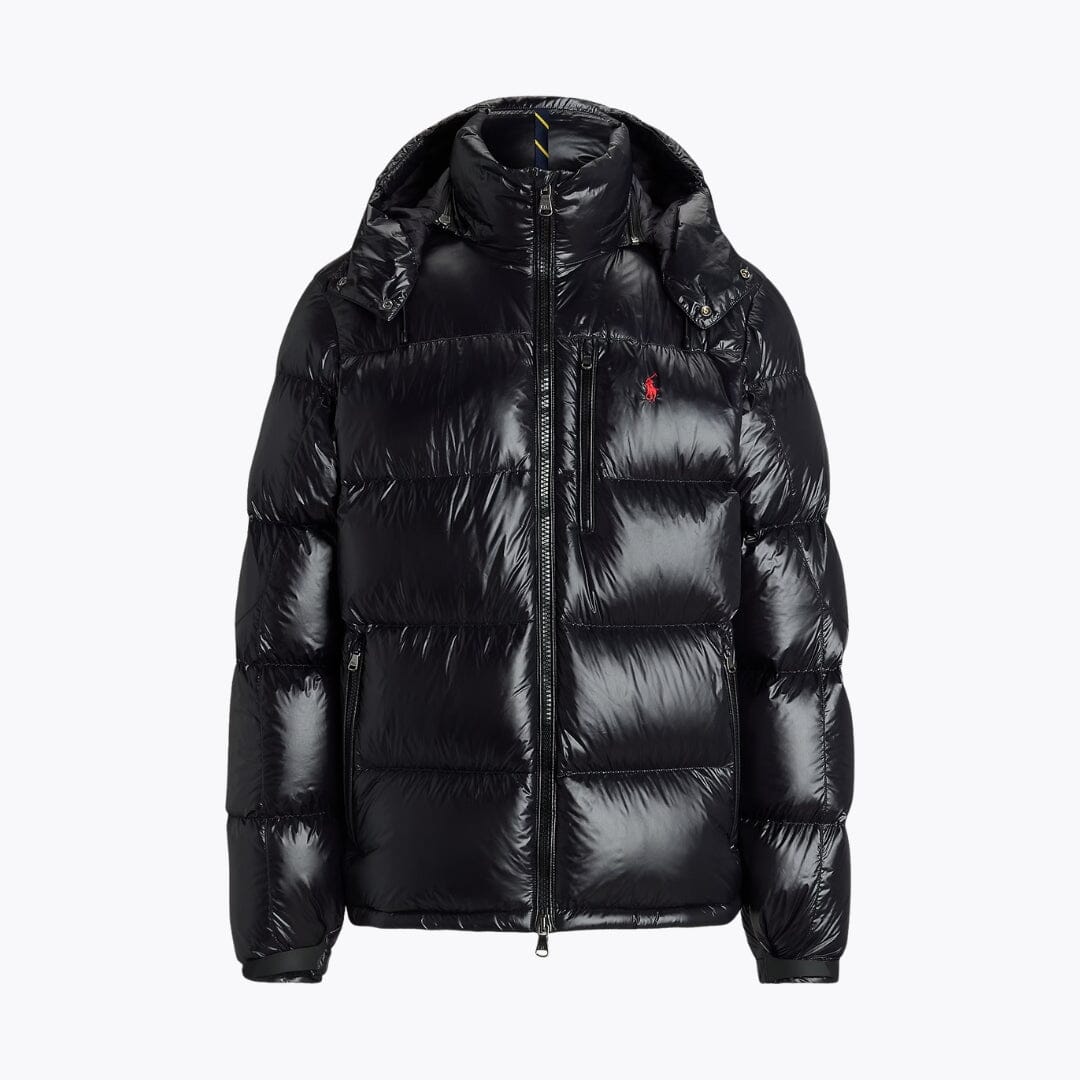 RL Glänzende Daunenjacke