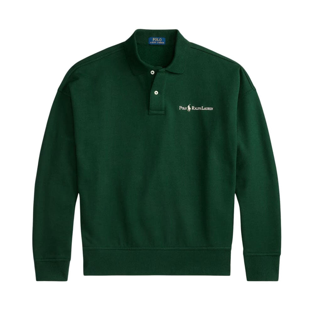 RL Fleece-Sweatshirt mit Kragen