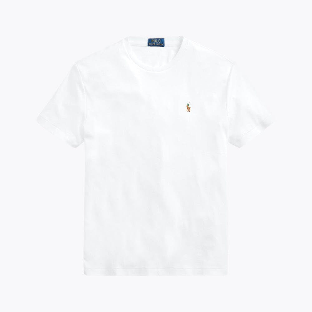RL Weiches Baumwoll-T-Shirt mit Rundhalsausschnitt