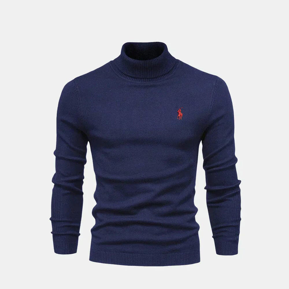 RL Wollstrick-Rollkragenpullover